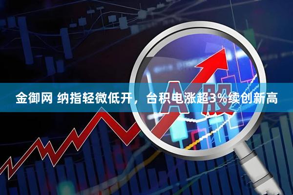 金御网 纳指轻微低开，台积电涨超3%续创新高